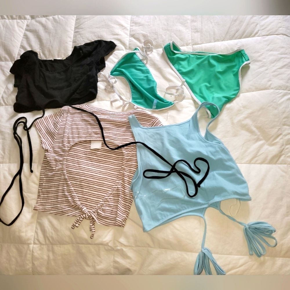 Crop Top Large & Medium Bundle